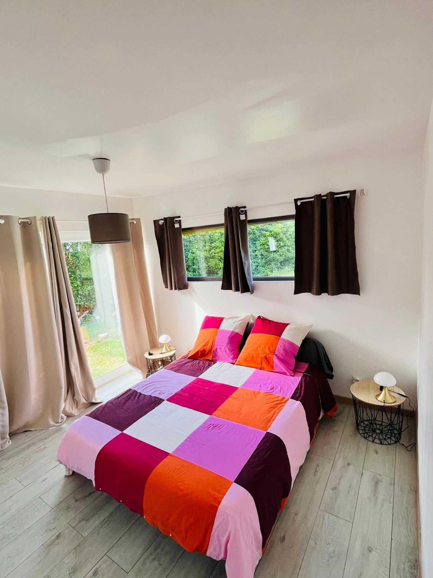 Location T3 Jardin Avec Piscine Villa Meze Bagian luar foto
